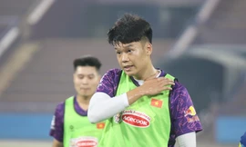 Nguyễn Thành Chung mong người hâm mộ ủng hộ đội tuyển Việt Nam tại ASEAN Cup 2024 (ảnh Anh Đoàn)
