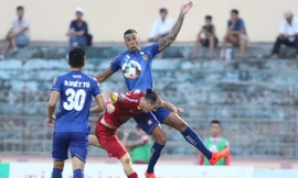 TP Hồ Chí Minh đang thất thế trong cuộc đua vô địch với CLB Hà Nội.