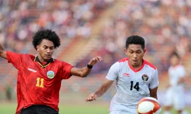 U22 Campuchia đối diện nguy cơ bị loại sớm khỏi SEA Games 32 (ảnh Hữu Phạm)