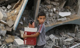 Bom đạn Israel đang tàn phá dải Gaza