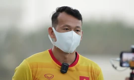 Bùi Tấn Trường đã có lúc muốn làm "streamer" sau khi hết hợp đồng với Becaemx Bình Dương. (ảnh Hữu Phạm)