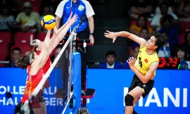 Đội tuyển bóng chuyền nữ Việt Nam lần đầu giành HCĐ một giải thế giới (ảnh FIVB)
