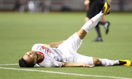 Quang Hải chơi không nổi bật ở SEA Games 30 do quá tải.