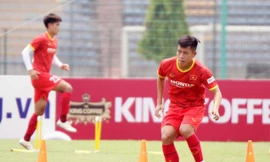 Hữu Thắng được đánh giá là tiền vệ trẻ có triển vọng của U22 Việt Nam.