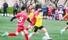 Thể Công Viettel đang đẩy mạnh tìm kiếm tài năng trẻ để đào tạo (ảnh Hà Thu)