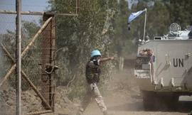 Lực lượng gìn giữ hòa bình của Liên Hợp Quốc làm nhiệm vụ tại khu vực cao nguyên Gola