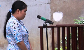 Sát hại chồng vì... hai tin nhắn