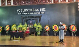 Lời tiễn biệt họa sĩ Nguyễn Thụ