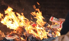 Sai lầm khi đốt vàng mã