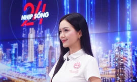 Thí sinh Hoa hậu Việt Nam trải nghiệm một ngày làm Biên tập viên