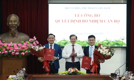 Bộ Văn hóa, Thể thao và Du lịch công bố quyết định bổ nhiệm cán bộ