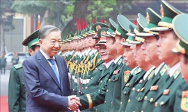 Tổng Bí thư Tô Lâm thăm, làm việc tại Bộ Tư lệnh Bộ đội Biên phòng