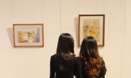 Triển lãm nghệ thuật vì nạn nhân chất độc màu da cam