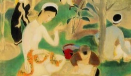 Tranh của Lê Phổ được bán giá 2,37 triệu USD (hơn 55 tỷ đồng)