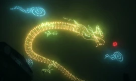 Hình ảnh đầu tiên của lễ hội ánh sáng đặc biệt đêm Giao thừa