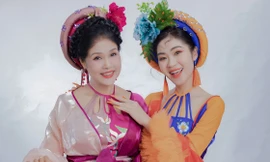 NSND Thanh Ngoan, ca sĩ Hà Myo hát xẩm, hát văn trên nền nhạc EDM