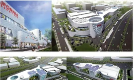 Trung tâm thương mại nơi xảy ra sự cố.