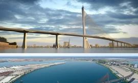 Cầu Cần Giờ được thiết kế hình cây Đước