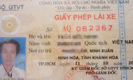 'Công nghệ' làm bằng lái giả