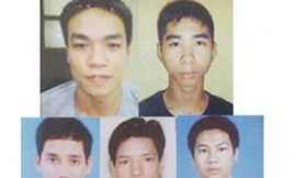 Chém cảnh sát hình sự, năm đối tượng bị truy nã