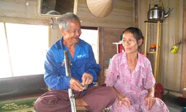 Ông Thành hạnh phúc khi ngày nào cũng được nhìn thấy người “vợ nhặt” của mình