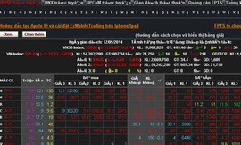 Thị trường chứng khoán tiếp tục lao dốc 