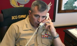 Trung tướng John Wissler, chỉ huy Lực lượng Viễn chinh Thủy quân Lục chiến III của Mỹ ở Nhật Bản - Ảnh: Quân đội Mỹ