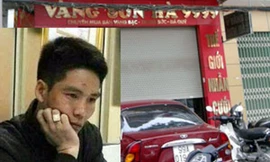 Tiệm vàng Sơn Hà, nơi xảy ra vụ trộm và đối tượng Hùng.