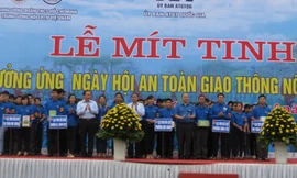 Đưa thanh niên làm tuyên truyền viên ATGT tại nông thôn