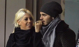 Icardi và người tình Nara.