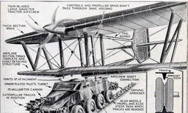 Xe tăng bay do John Walter Christie thiết kế. 