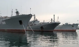 Hạm đội tàu chiến Nga ở Biển Đen (Nguồn: RT)