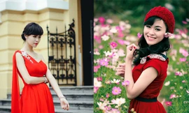 Hoàng Mỹ Linh dự thi Người đẹp Kinh Bắc 2014 