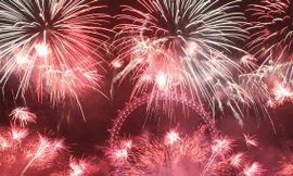 Thế giới tưng bừng đón năm mới 2012