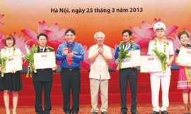 Tôn vinh những đại diện tiêu biểu nhất của giới trẻ