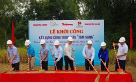 Khởi công cầu Tâm sáng - nối nhịp bờ vui 
