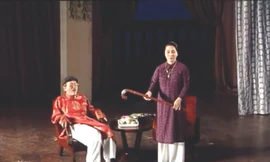 NSND Diệp Lang và NSND Bạch Tuyết