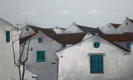 Mùa Đi Qua Ngõ ảnh: Họa sĩ Nguyễn Văn Tùng cung cấp