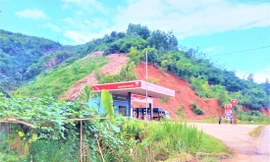 Phần đất xây dựng cây xăng dầu của gia đình ông Phạm Đặng Quang, cựu Phó chủ tịch huyện Đắk G’long được cấp trái quy định