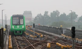 Dự án đường sắt đô thị Cát Linh - Hà Đông sử dụng vốn vay ODA chậm tiến độ, đội vốn nhiều lầnẢnh: Lê Hữu Việt