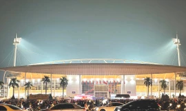 Bán kết lượt về AFF Cup 2022: Gấp rút chỉnh trang sân Mỹ Đình 