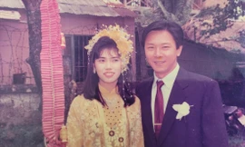 Anh Hiền, chị Loan trong ngày cưới cách đây mấy chục năm