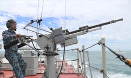 Bộ đội Hải quân thao luyện giữ chủ quyền 