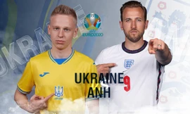 Tương quan trận tứ kết EURO 2020 Ukraine - Anh