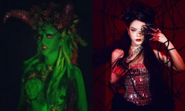 Sao Việt "biến hình" mùa Halloween: Băng Di hóa nhân mã, Lý Nhã Kỳ "chịu chơi"