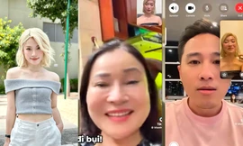 Khánh Vy đăng clip gọi điện khoe phụ huynh mái tóc bạch kim, lần này nhuộm thật chưa?