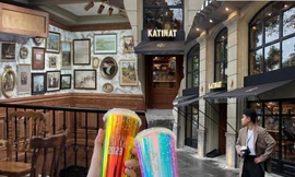 Hà Nội: Gen Z hẹn nhau ghé quán cà phê đình đám Sài thành thử trà sữa chôm chôm