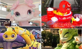 "Bé Na" xứ Trung đón năm mới: Netizen "cười xỉu" vì độc lạ, muôn màu muôn vẻ