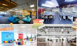 Thư viện tích hợp không gian teamwork "đỉnh nóc" tại 3 trường ĐH ở TP.HCM
