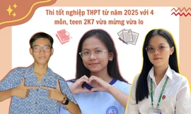 Bộ GD&ĐT chốt thi tốt nghiệp THPT từ năm 2025 với 4 môn: Teen 2K7 vừa mừng vừa lo 